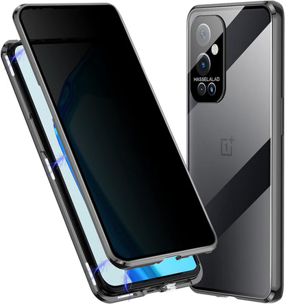 Privacy OnePlus Magnetic Glass Phone Case With 360° Protection  (Buy 1 Get 1)